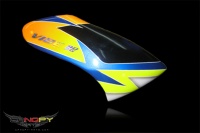 Haube Vibe 90 SG Gfk Airbrush hot yellow/orange