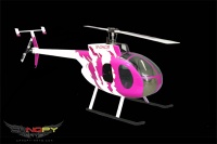 Hughes 500 D pink / wei&szlig;